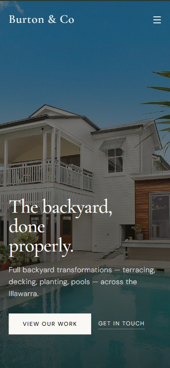 Burton & Co — site built by Foundly Media